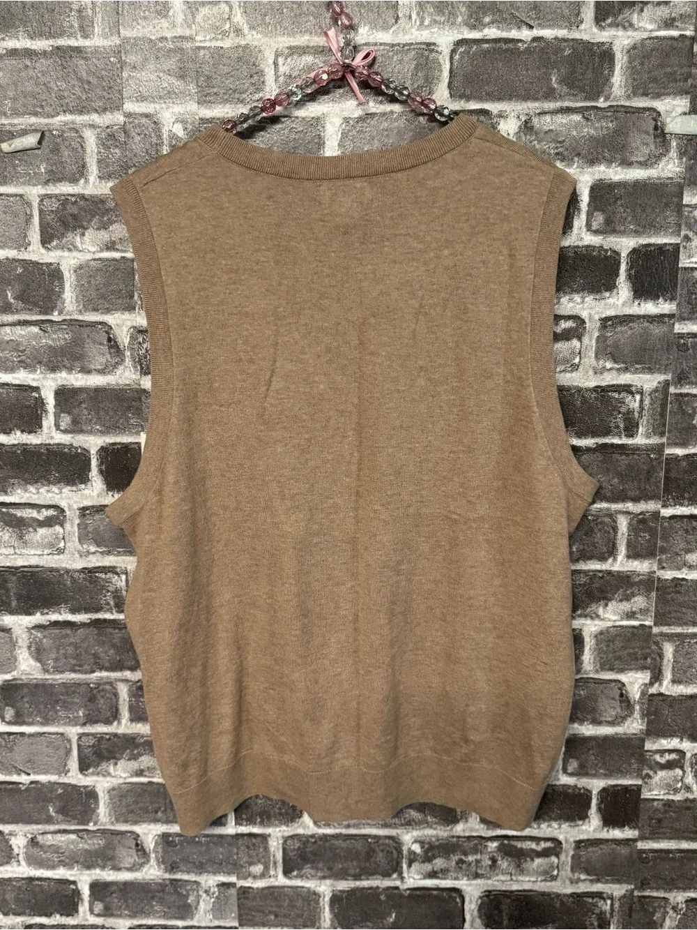 NWT J. Crew Sweater shell Hthr mushroom tan